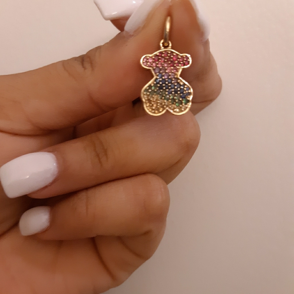 gold tous pendant